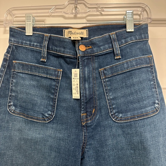 NWT Madewell wide leg sailor jeans 26 - Picture 3 of 8